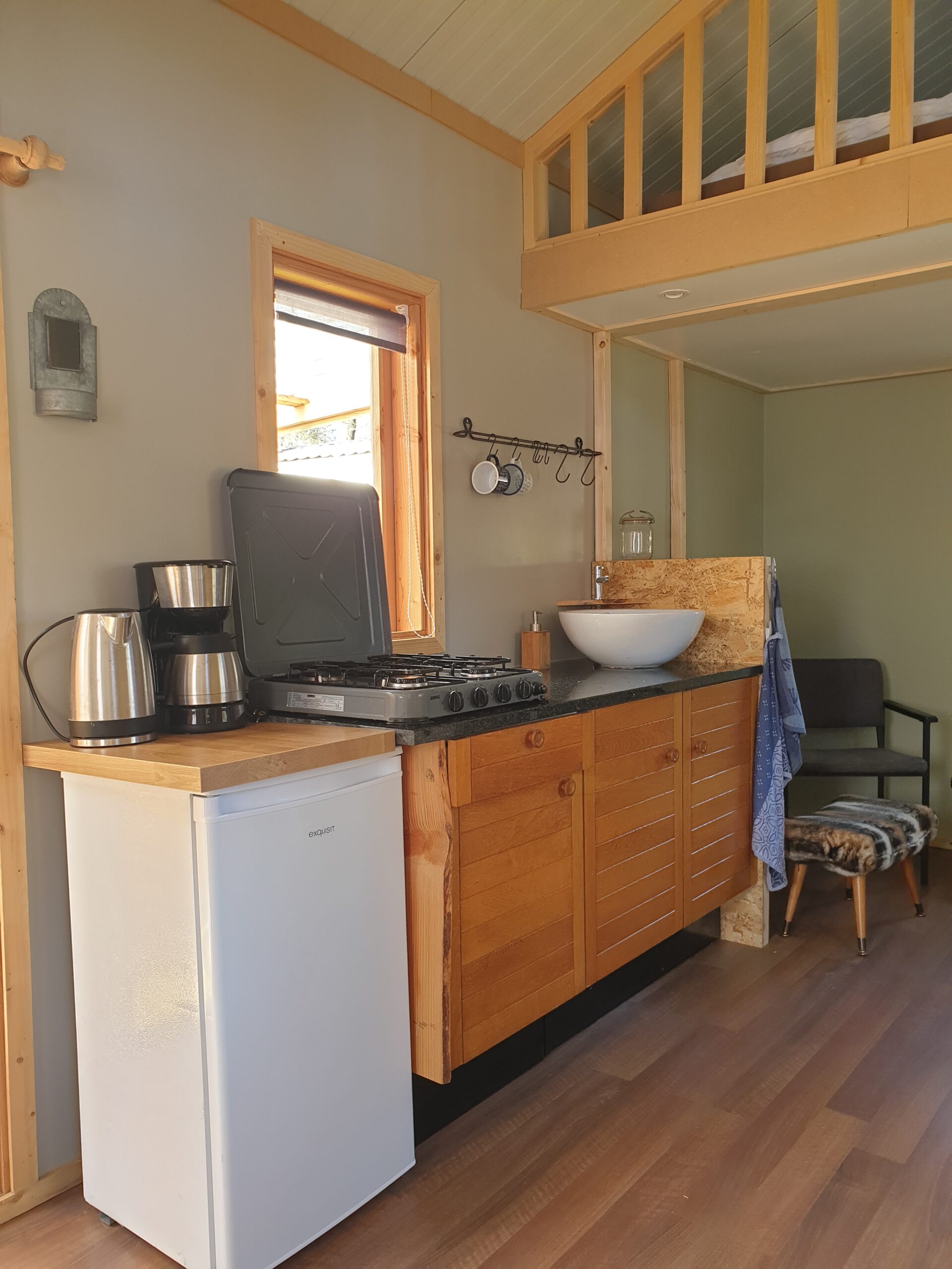 keuken tinyhuis Wolf